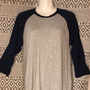 Lularoe baseball top